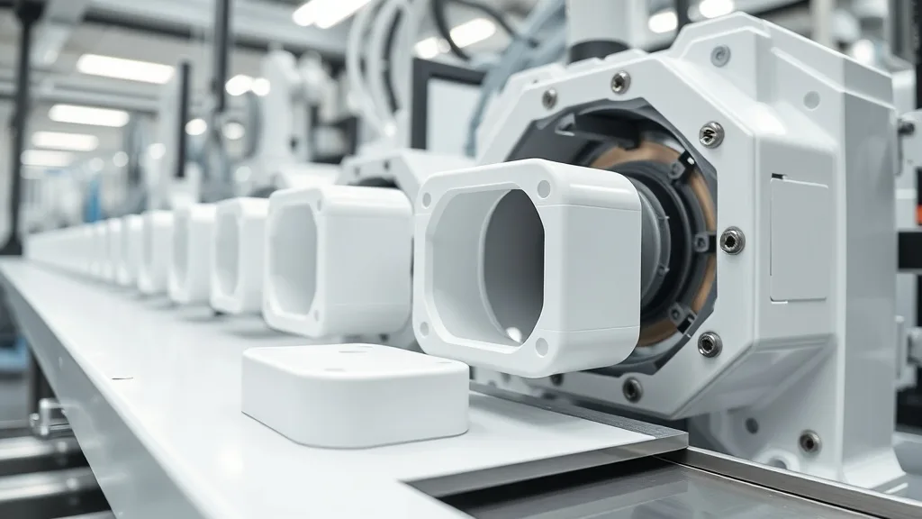ABS plastic medical device housings produced at Custom Molding Company South Africa