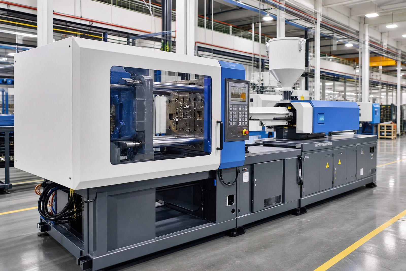 Contract moulding production run on automated injection press South Africa